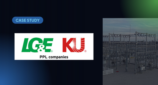 LG&E/KU Case Study with substation image