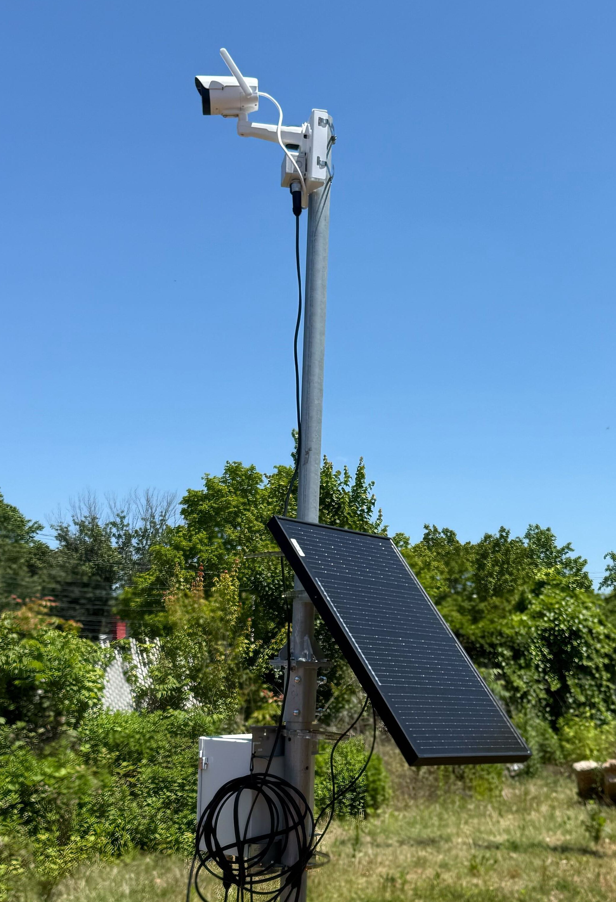 2K IR Fixed Camera with solar