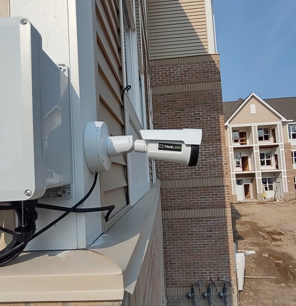 best security cameras for construction sites mounted on active jobsite