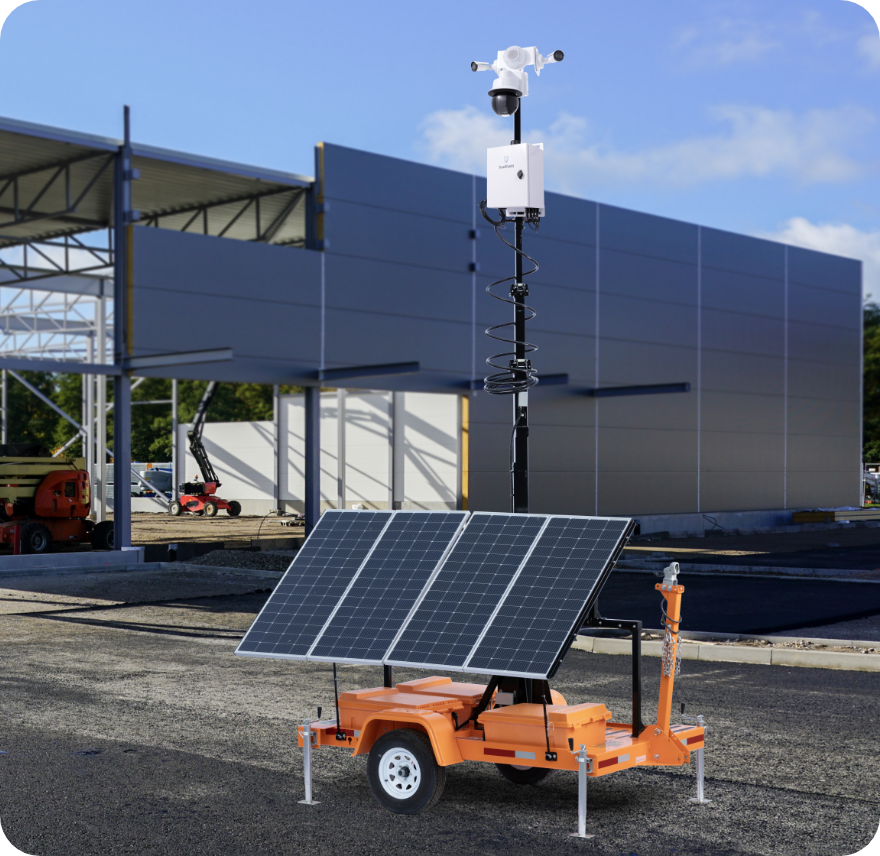 Mobile Surveillance Trailer for Data Centers