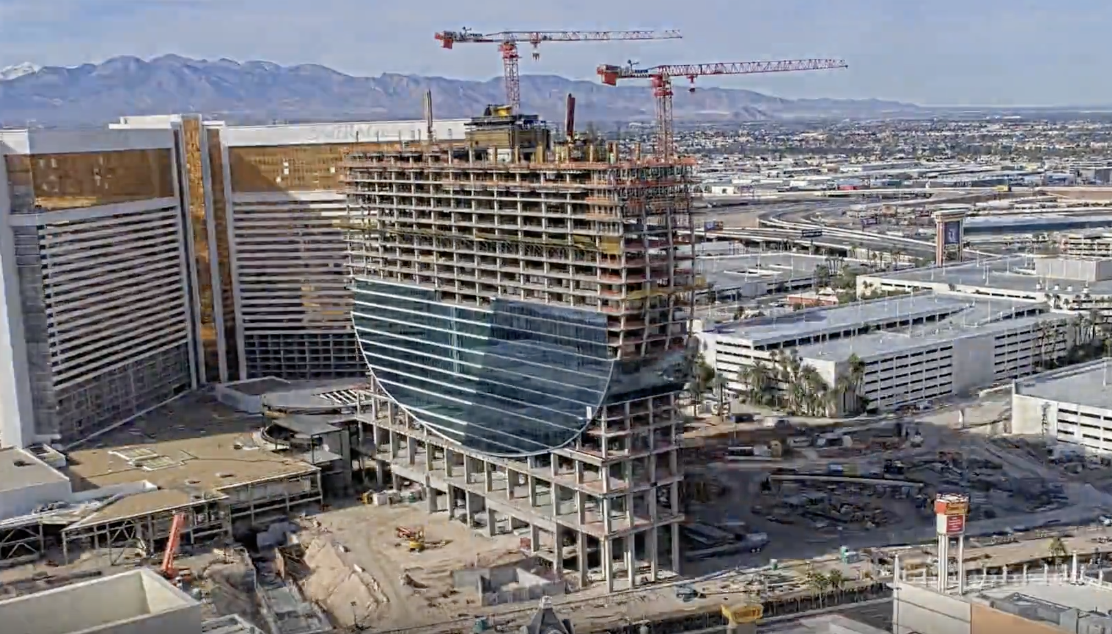 Hard Rock Hotel — Las Vegas construction time-lapse
