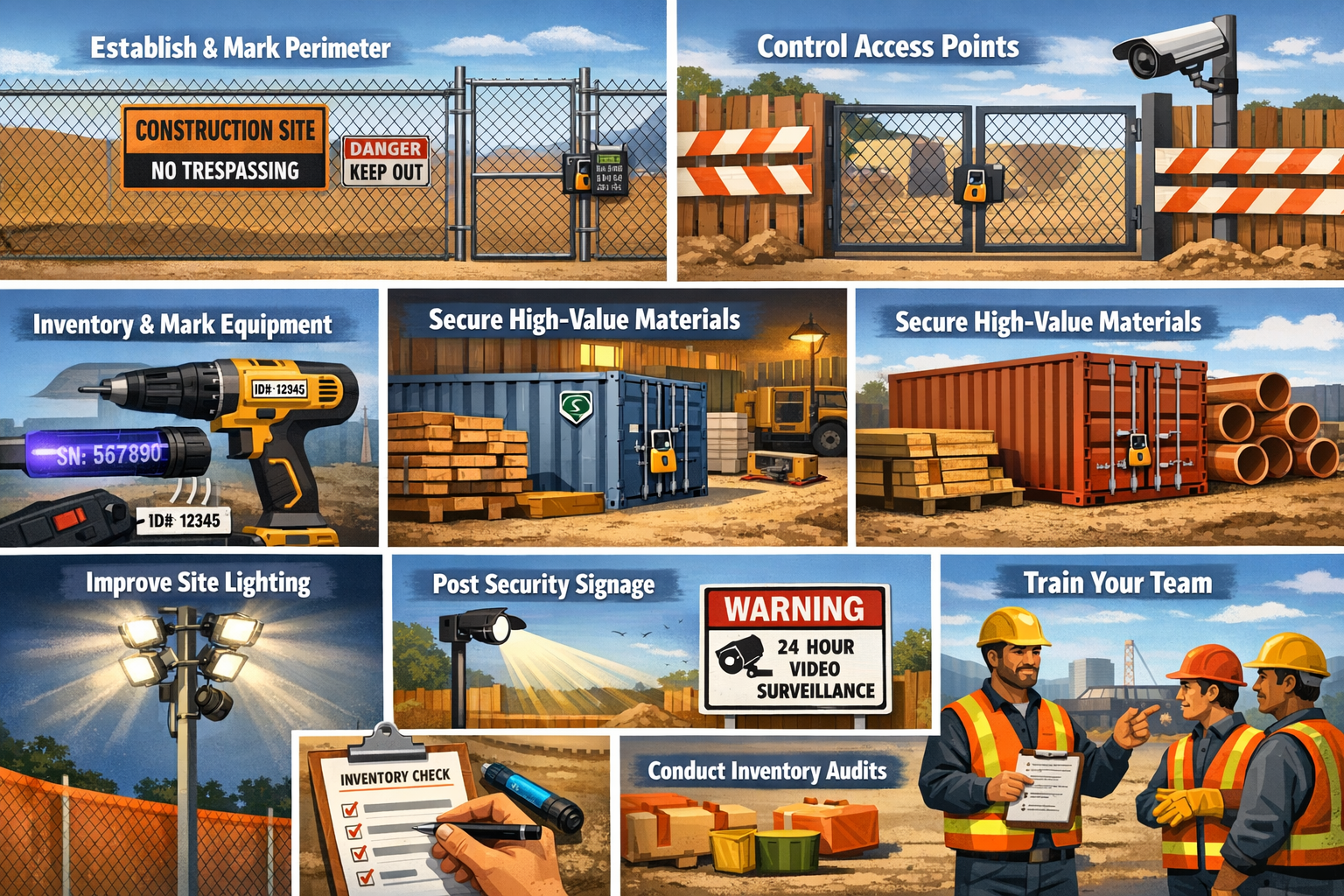 Site Security Systems Construction Site Security: Cameras, Trailers & Monitoring Systems