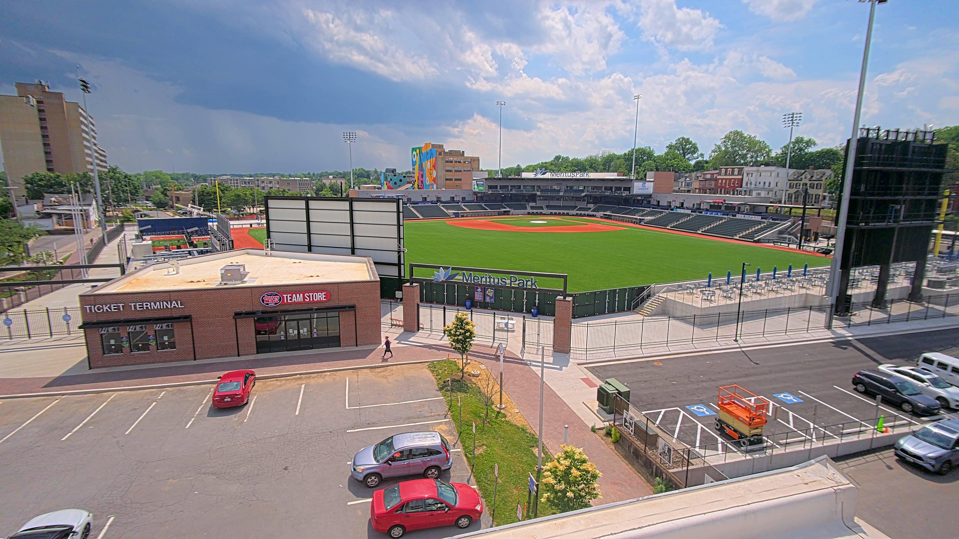 Visit Hagerstown ballpark construction time-lapse
