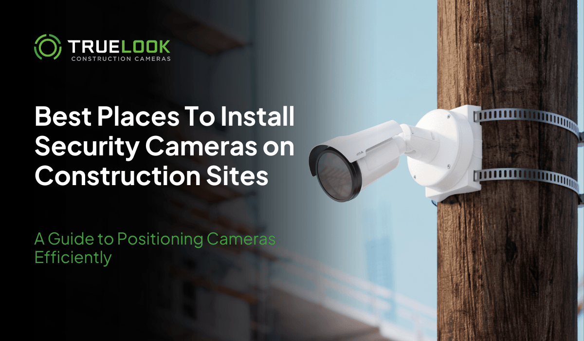 Best Places To Install Security Cameras on Construction Sites: A Guide to Positioning Cameras Efficiently