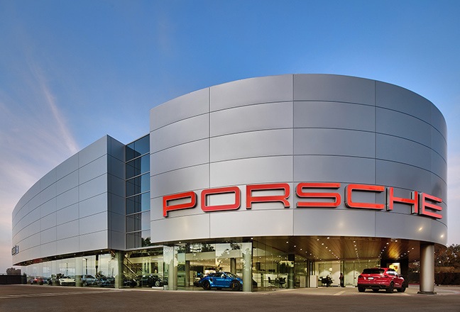 Dempsey Porsche dealership building