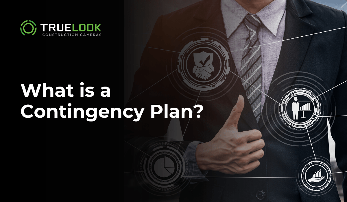 What is a Contingency Plan?, with a businessman giving a thumbs up