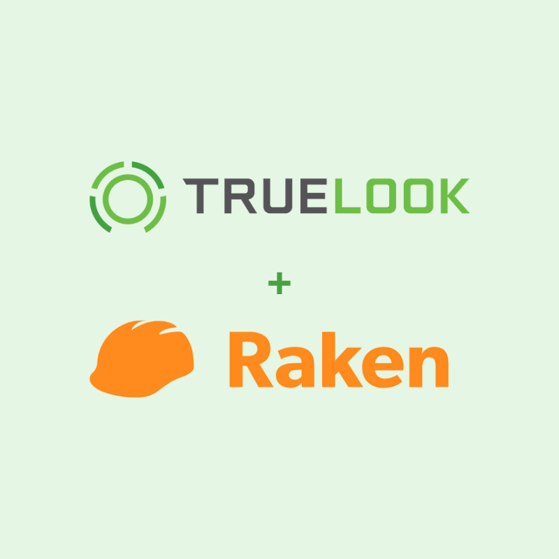 TrueLook logo and Raken logo together