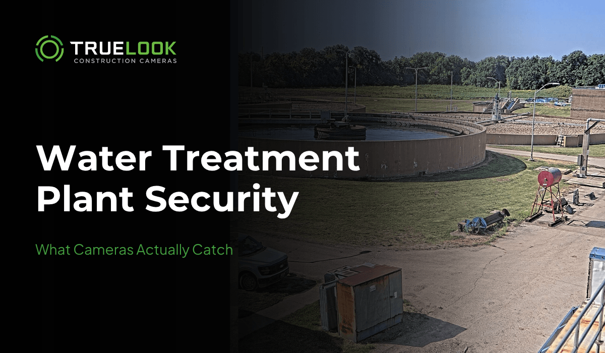 Water Treatment Plant Security: What Cameras Actually Catch