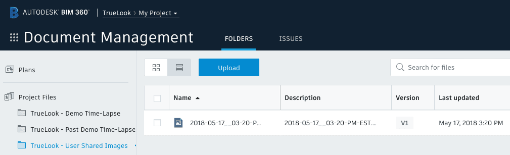 Document managent in Autodesk BIM 360 