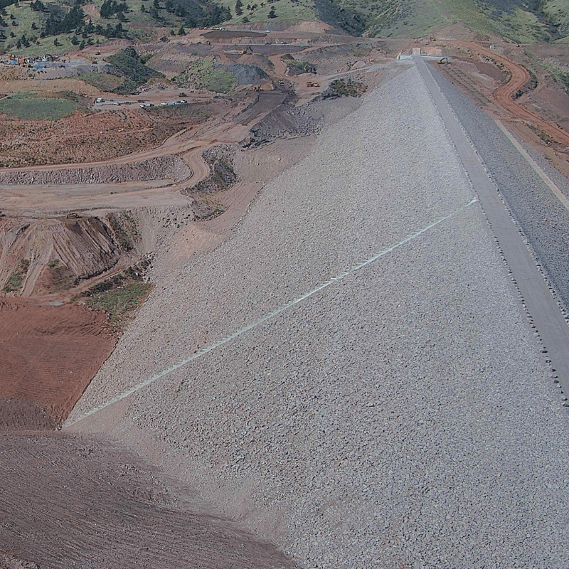 Chimney Hollow Reservoir construction project