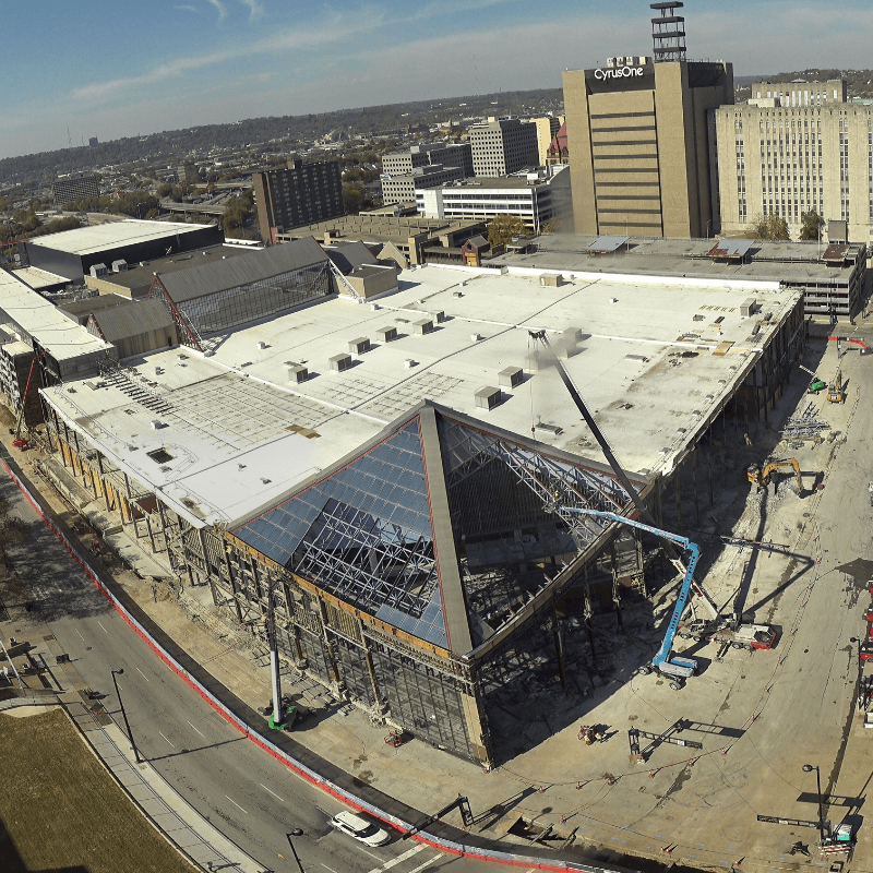 Cincinnati Convention Center Renovation & Expansion construction project