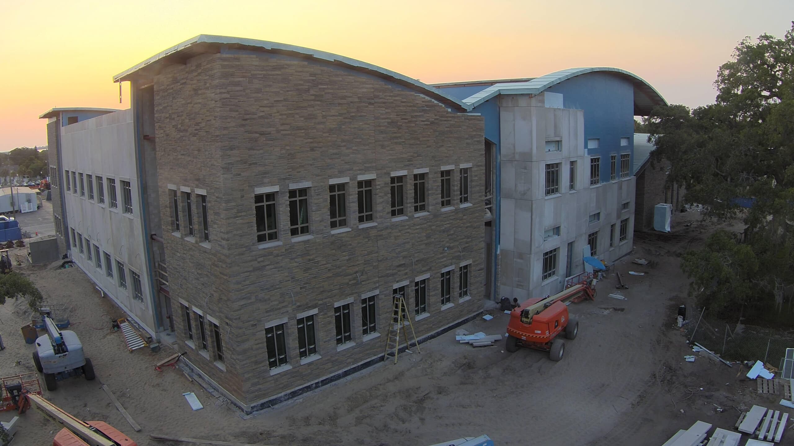 City of Dunedin Town Hall construction project