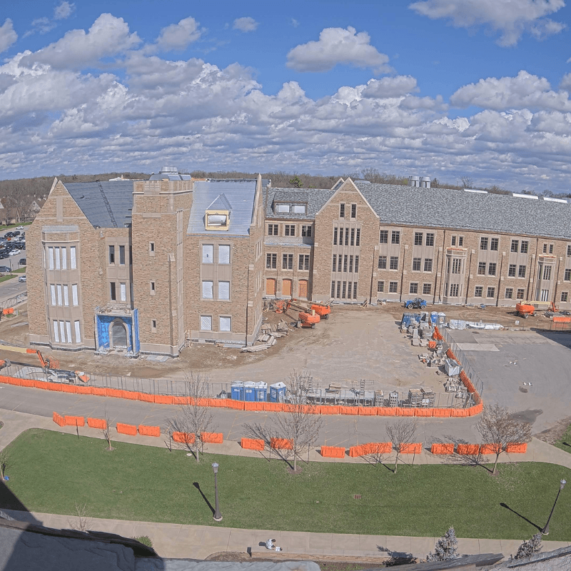 University of Notre Dame Research Building construction project