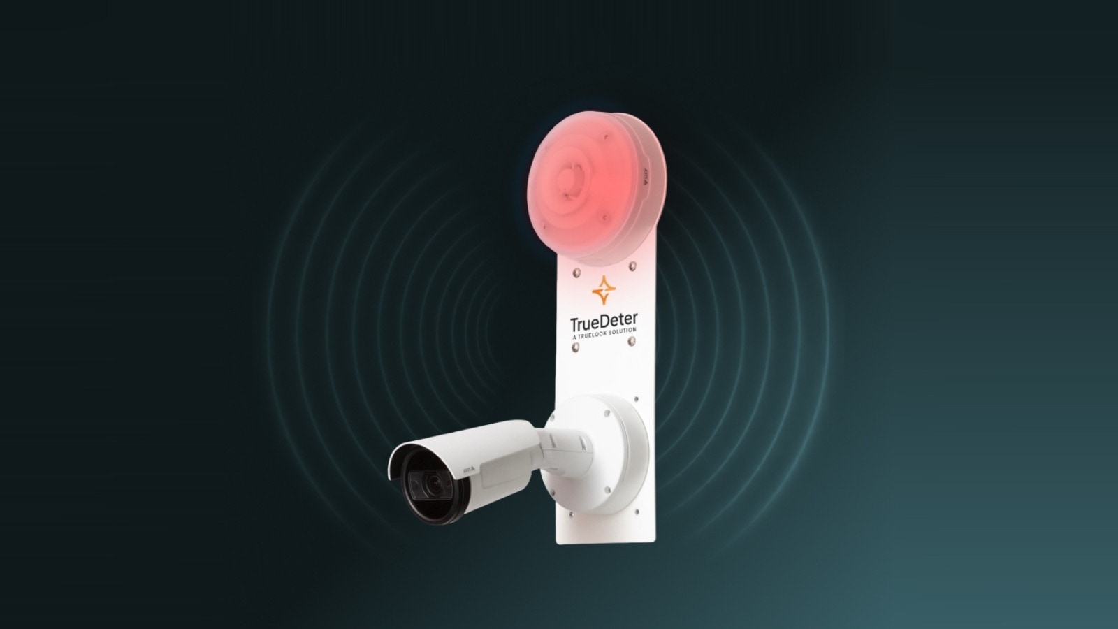 TrueDeter camera with strobe and siren